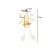 Maskotka pluszak przytulanka królik w żółtych spodenkach 70 cm