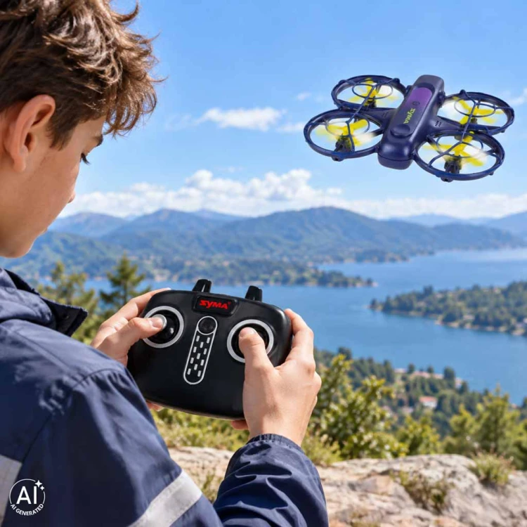 Dron RC Syma X40W FPV WiFi 2.7K HD Zawis 360 Kamera USB 6AXIS