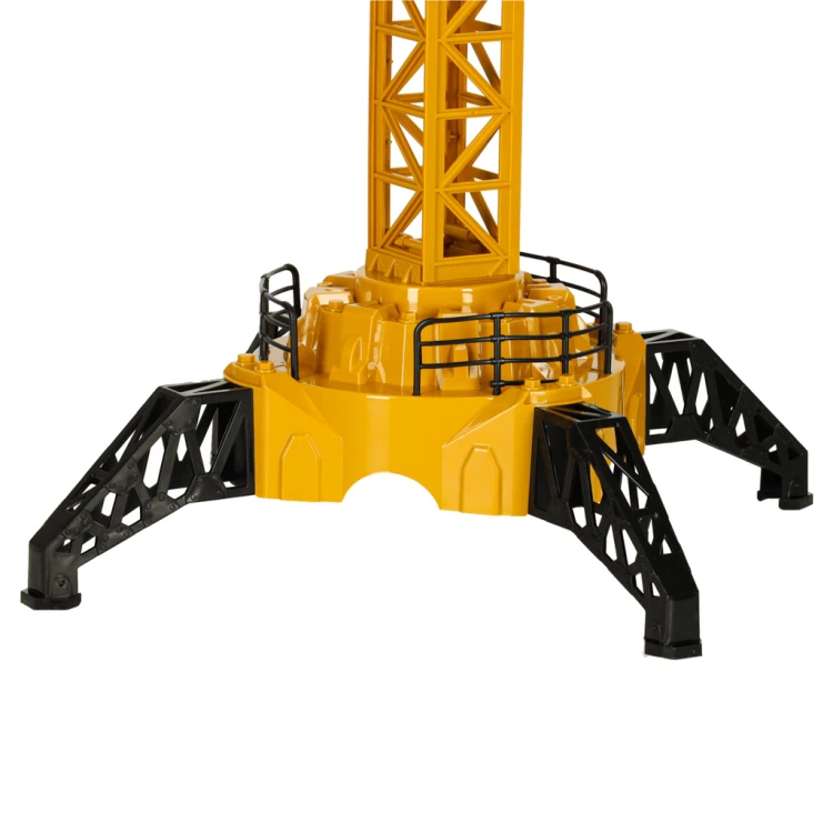 Dźwig Żuraw budowlany zdalnie sterowany RC z hakiem 4CH 128cm