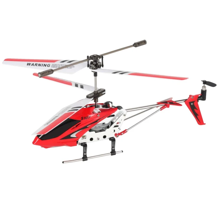 Helikopter zdalnie sterowany na pilota RC SYMA S107G czerwony