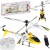 Helikopter zdalnie sterowany na pilota RC SYMA S107H 2.4GHz RTF żółty