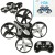 Dron RC JJRC H36 Mini 2.4GHz 4CH LED 6-osiowy żyroskop lekki