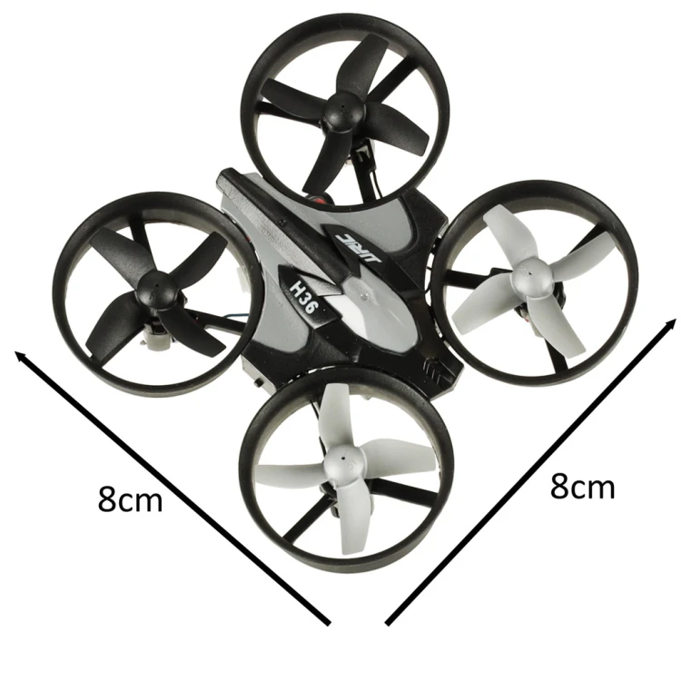 Dron RC JJRC H36 Mini 2.4GHz 4CH LED 6-osiowy żyroskop lekki