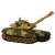 Czołg zdalnie sterowany na pilota RC War Tank 9993 2.4 GHz pustynny