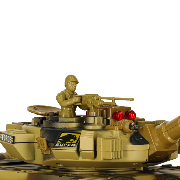 Czołg zdalnie sterowany na pilota RC War Tank 9993 2.4 GHz pustynny