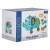 Słonik tablica manipulacyjna montessori wbijak sorter klocki młotek 26cm