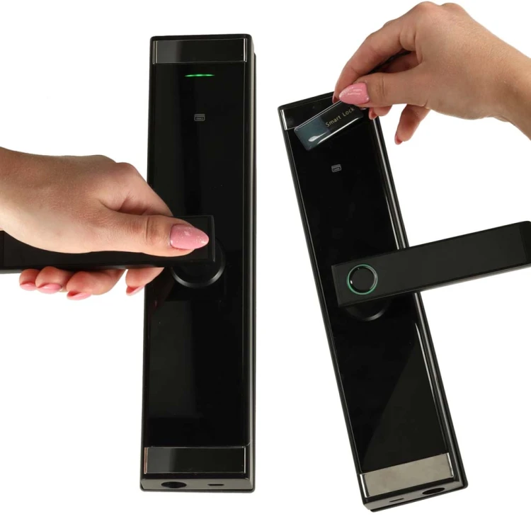 Zamek elektroniczny do drzwi SMART klamka inteligentna na kod odcisk palca