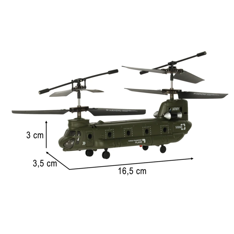 Helikopter zdalnie sterowany wojskowy Syma S026H-1 2,4GHz WI-FI