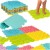 Mata sensoryczna puzzle montessori do masażu stóp 8 elementów pastelowe