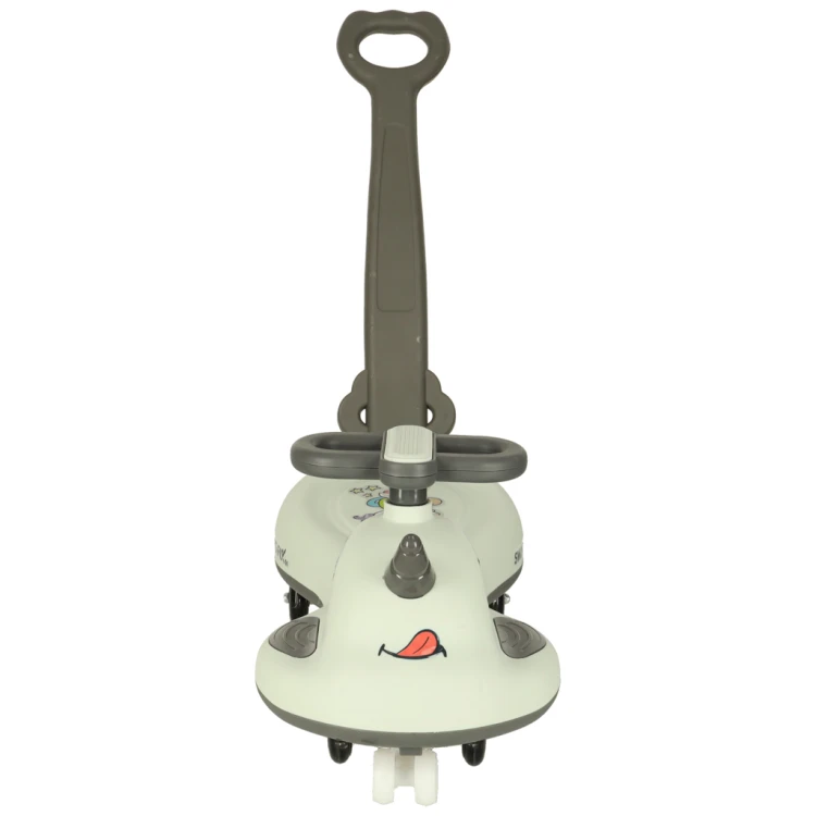 Jeździk grawitacyjny LED Swing FIX S1 skuter z rączką szary max 65kg