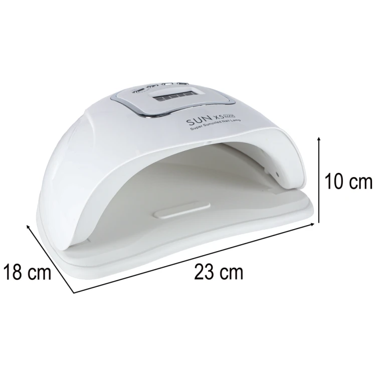 Lampa do paznokci Sun X5 UV 45 LED 150W manicure hybrydy żele