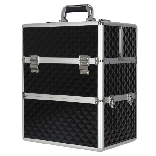 Kuferek na kosmetyki walizka organizer kosmetyczny XXL 3D