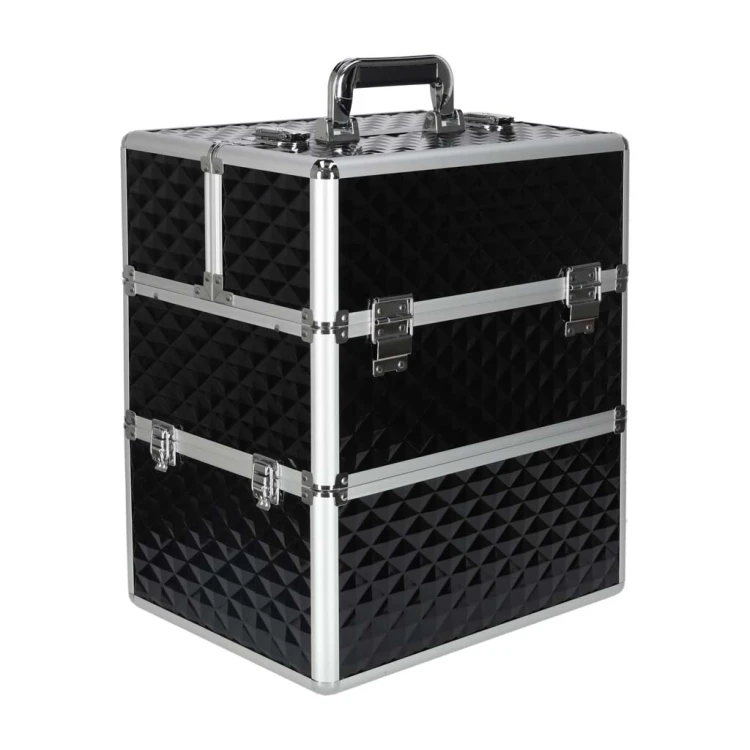 Kuferek na kosmetyki walizka organizer kosmetyczny XXL 3D