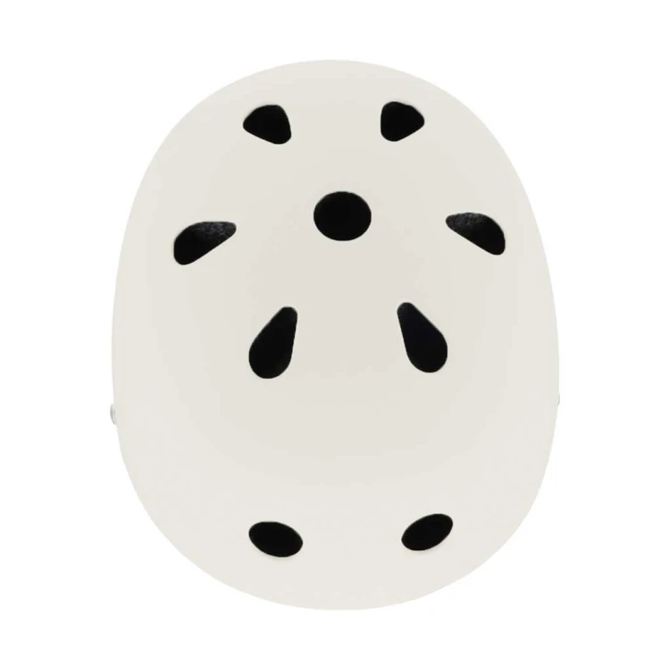 Kask rowerowy dla dziecka Trike Fix dziecięcy regulowany LED S 48-54cm beżowy