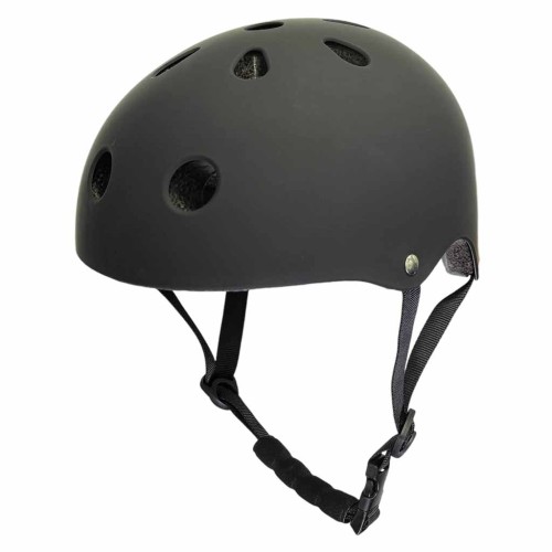 Kask rowerowy dla dziecka Trike Fix dziecięcy regulowany LED M 55-58cm czarny
