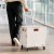 Wózek transportowy na zakupy LUARO składany 4 kółka pokrywka biały